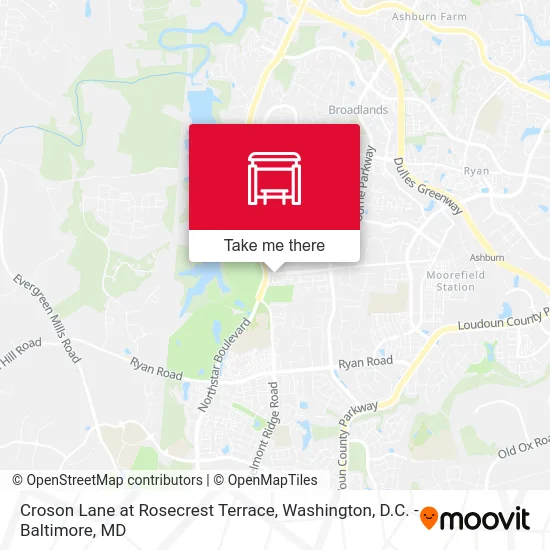 Croson Lane at Rosecrest Terrace map