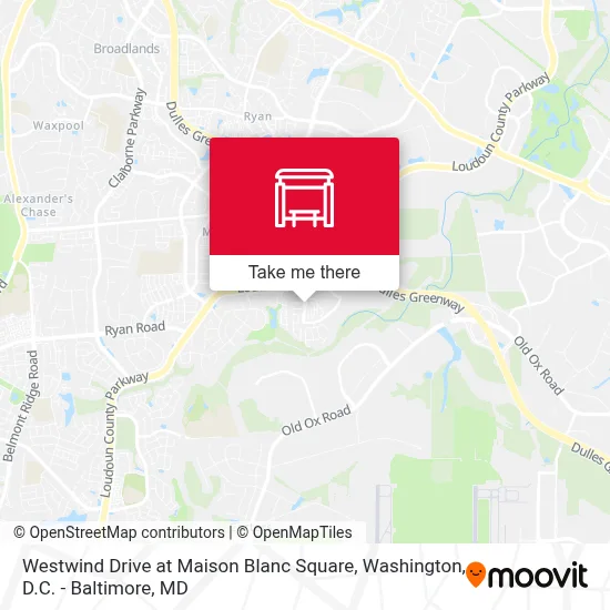 Westwind Drive at Maison Blanc Square map