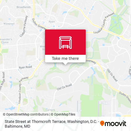 State Street at Thorncroft Terrace map