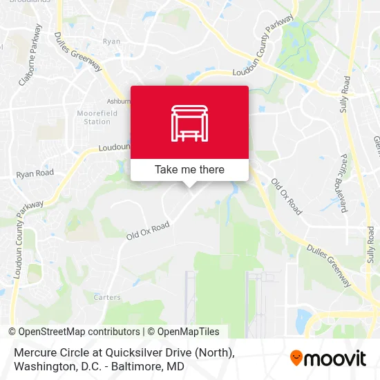 Mercure Circle at Quicksilver Drive (North) map