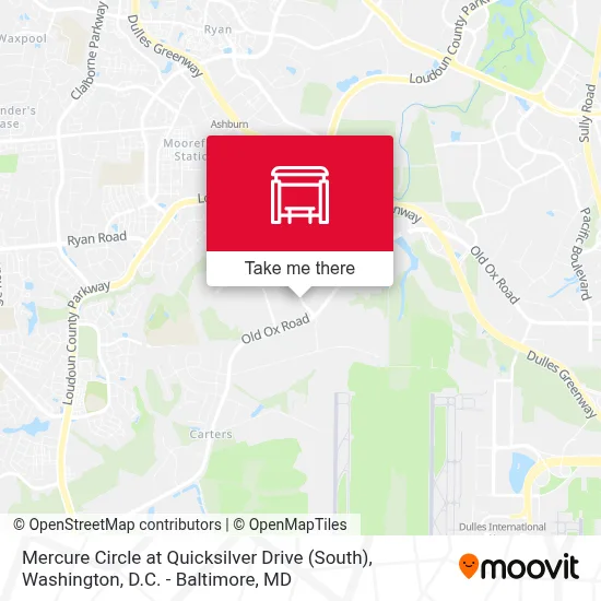 Mercure Circle at Quicksilver Drive (South) map