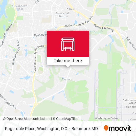 Rogerdale Place map