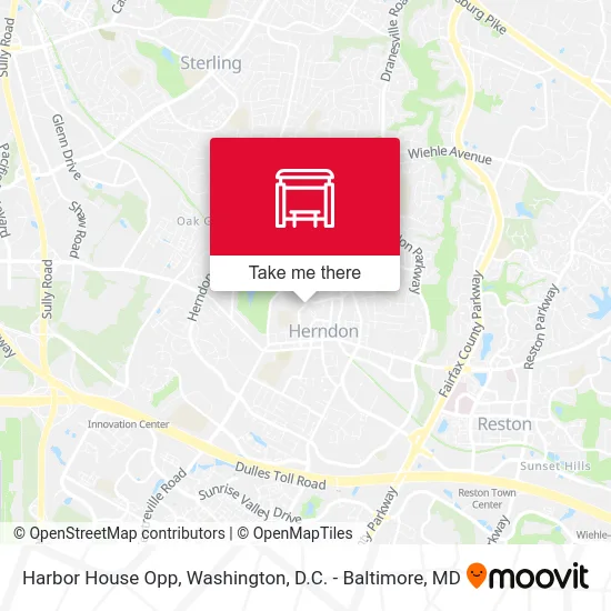 Harbor House Opp map