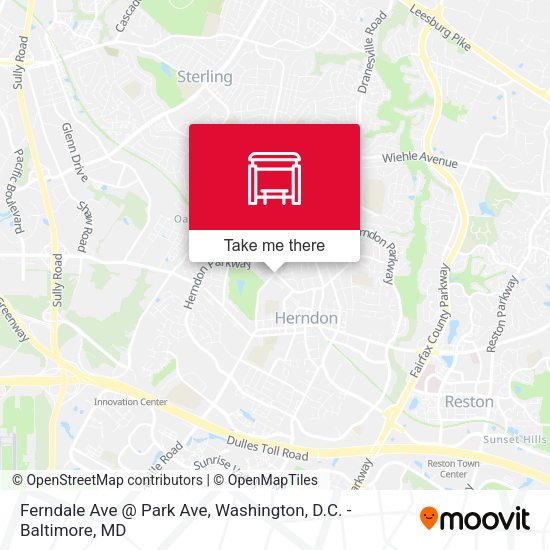 Ferndale Ave @ Park Ave map