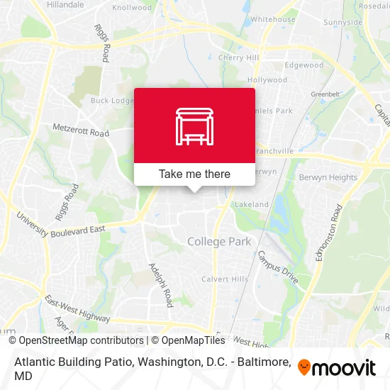 Atlantic Building Patio map