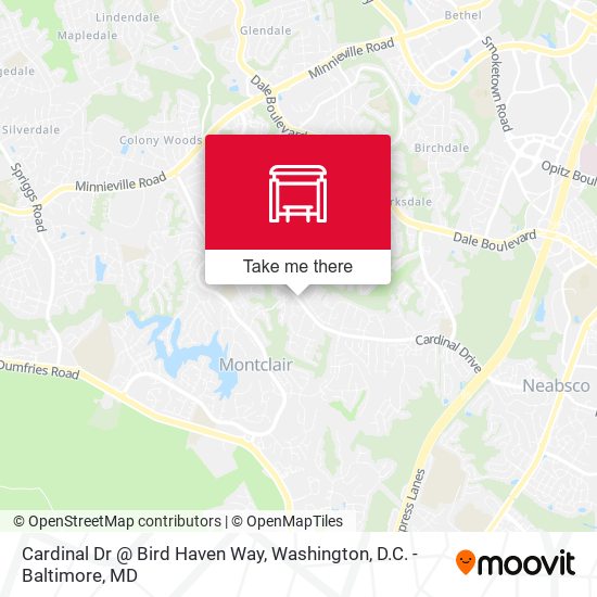 Mapa de Cardinal Dr @ Bird Haven Way