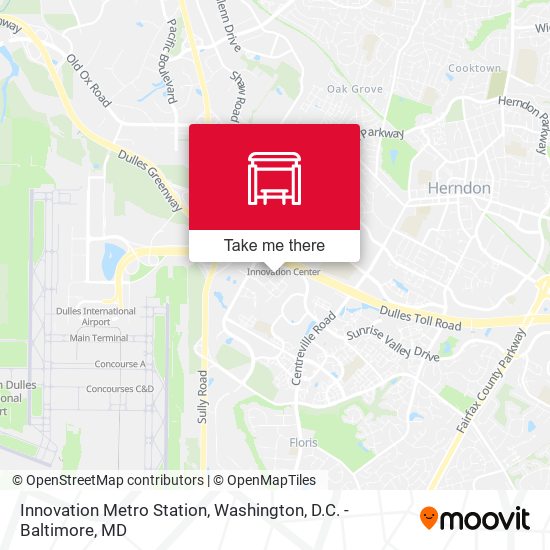 Innovation Metro Station map