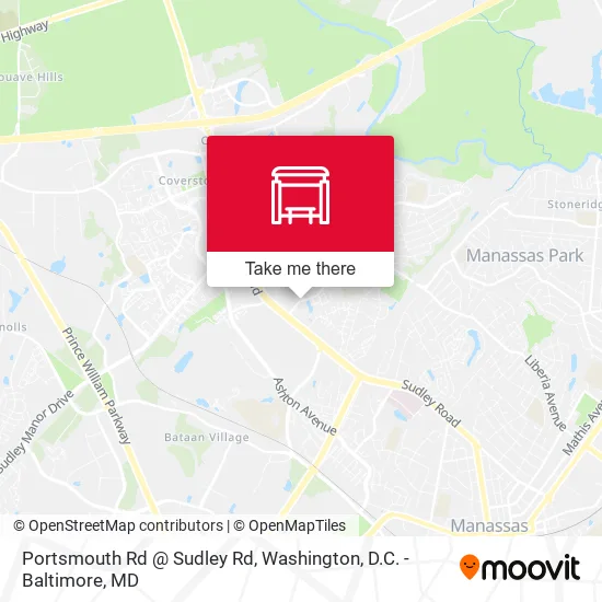 Portsmouth Rd @ Sudley Rd map