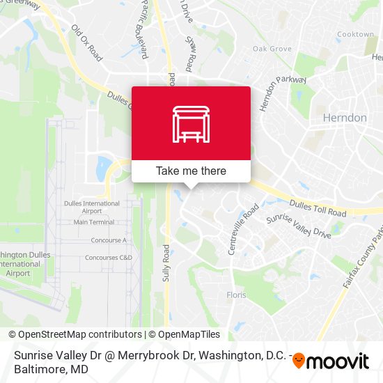 Mapa de Sunrise Valley Dr @ Merrybrook Dr