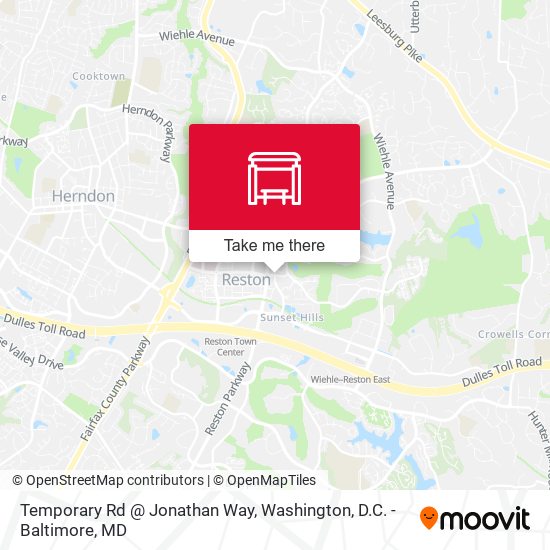 Temporary Rd @ Jonathan Way map