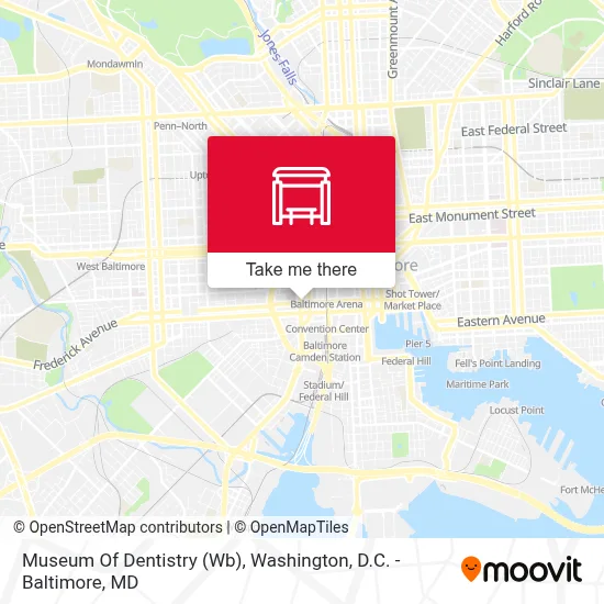 Museum Of Dentistry (Wb) map