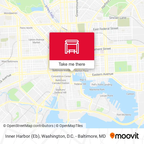 Mapa de Inner Harbor (Eb)