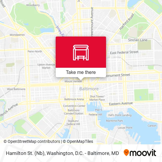 Hamilton St. (Nb) map