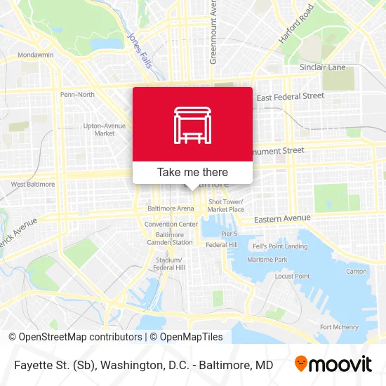 Fayette St. (Sb) map