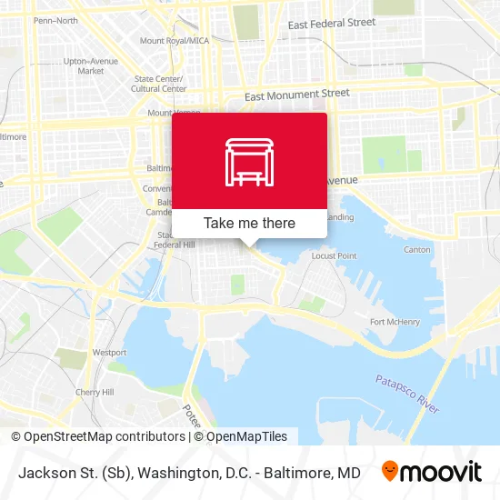Jackson St. (Sb) map