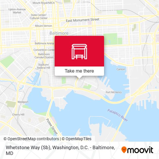 Whetstone Way (Sb) map