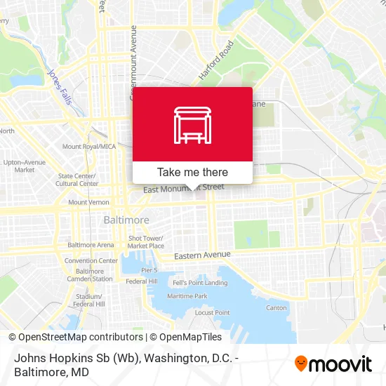 Johns Hopkins Sb (Wb) map