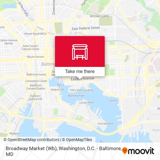 Broadway Market (Wb) map