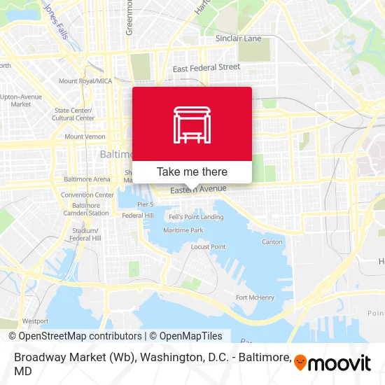 Broadway Market (Wb) map