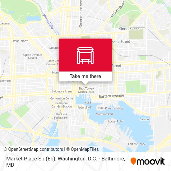 Market Place Sb (Eb) map
