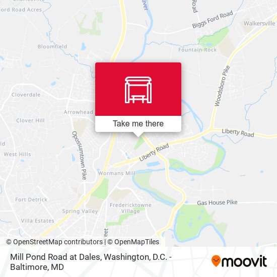Mapa de Mill Pond Road at Dales