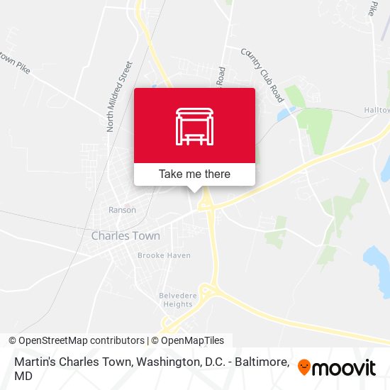 Martin's Charles Town map