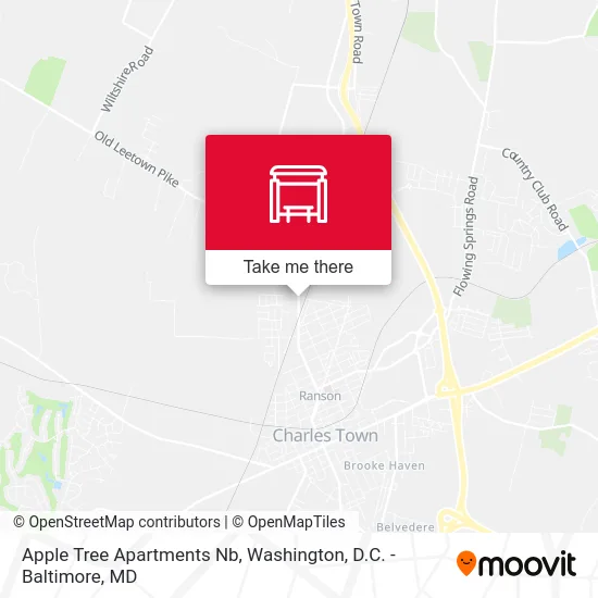 Apple Tree Apartments Nb map