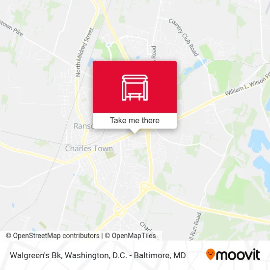 Walgreen's Bk map