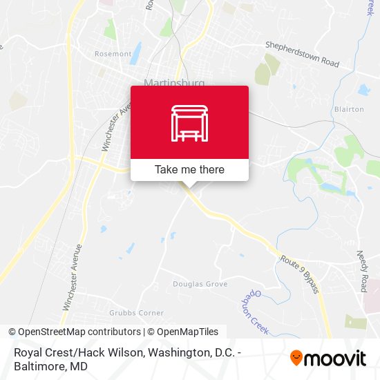 Mapa de Royal Crest/Hack Wilson