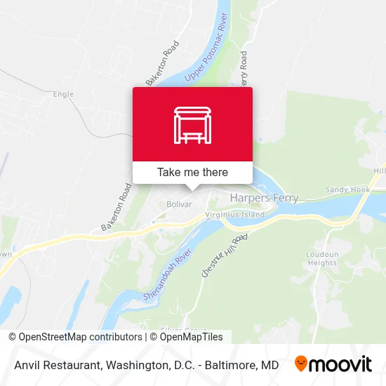 Anvil Restaurant map