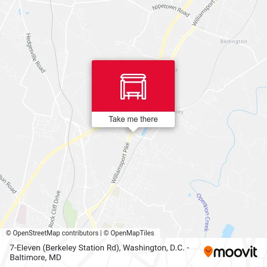 7-Eleven (Berkeley Station Rd) map
