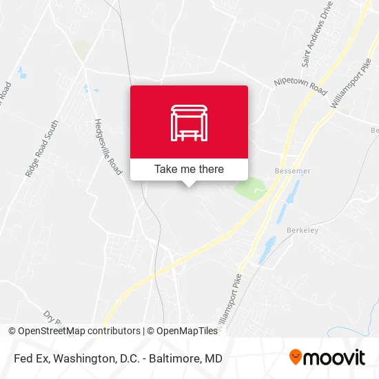 Fed Ex map