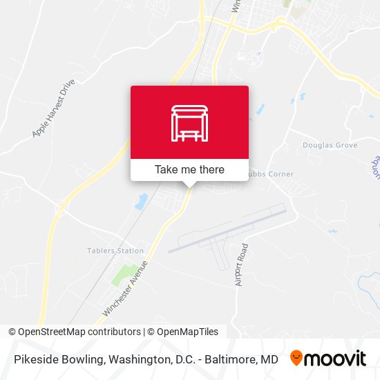 Mapa de Pikeside Bowling