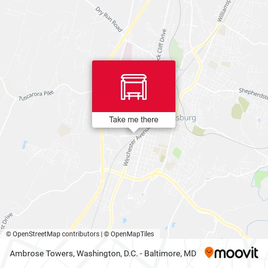 Mapa de Ambrose Towers