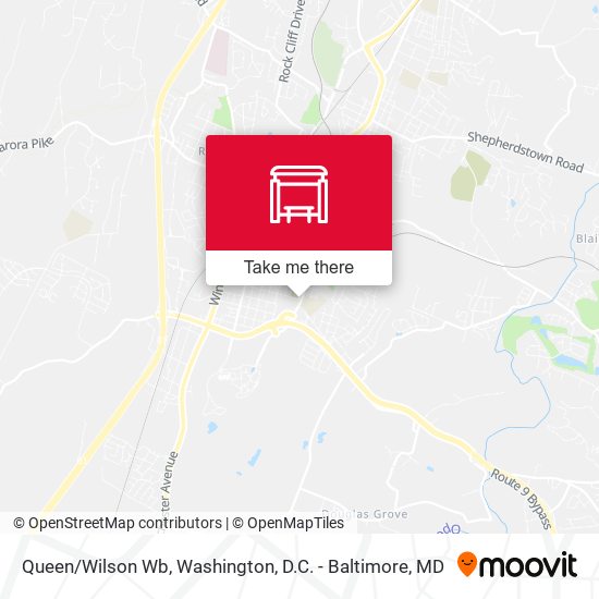 Queen/Wilson Wb map