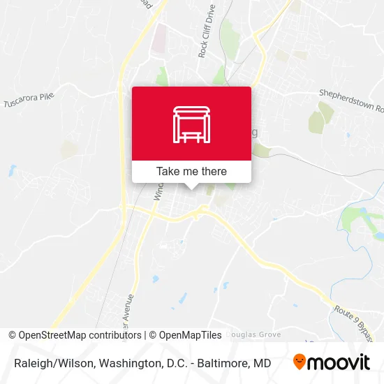 Raleigh/Wilson map