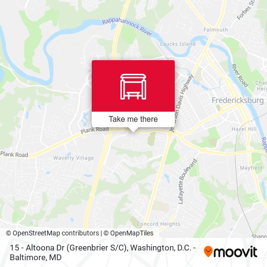 15 - Altoona Dr (Greenbrier S / C) map