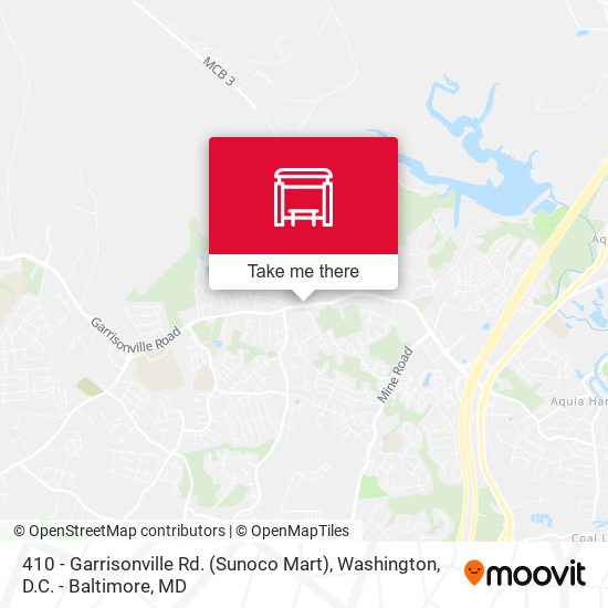 Mapa de 410 - Garrisonville Rd. (Sunoco Mart)