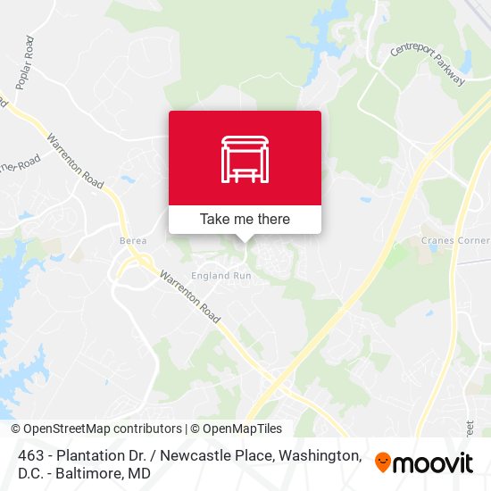 463 - Plantation Dr. / Newcastle Place map
