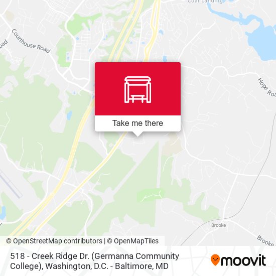 518 - Creek Ridge Dr. (Germanna Community College) map