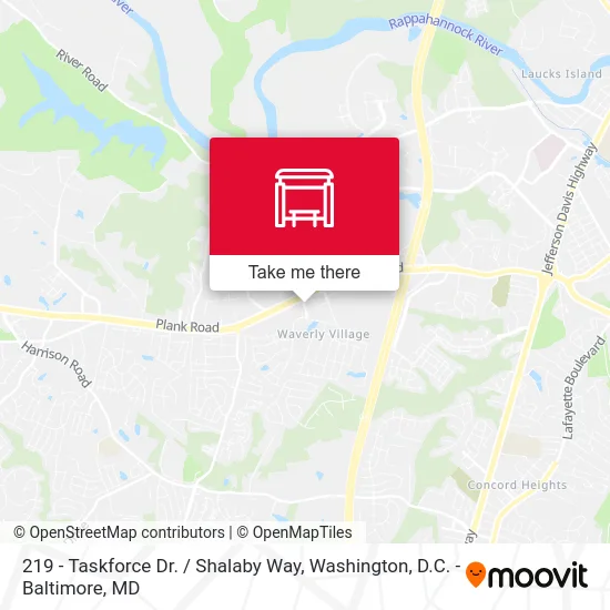 219 - Taskforce Dr. / Shalaby Way map