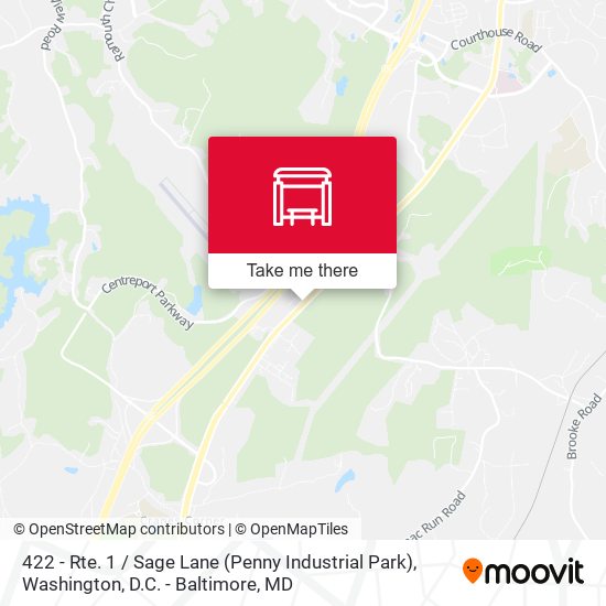 Mapa de 422 - Rte. 1 / Sage Lane (Penny Industrial Park)