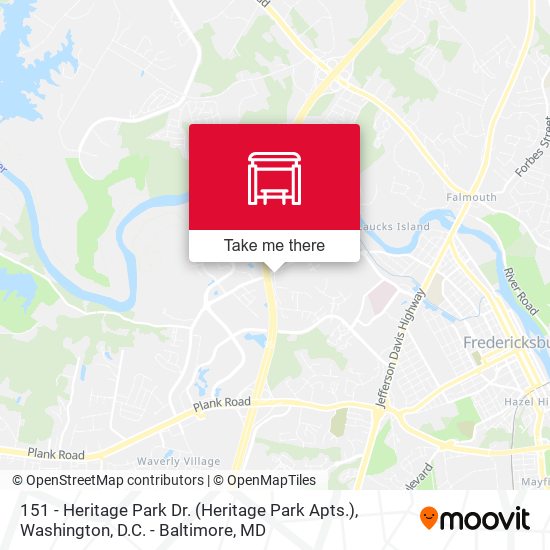 151 - Heritage Park Dr. (Heritage Park Apts.) map