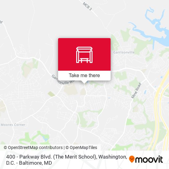 400 - Parkway Blvd. (The Merit School) map