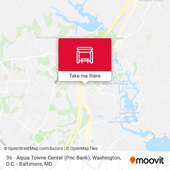 36 - Aquia Towne Center (Pnc Bank) map