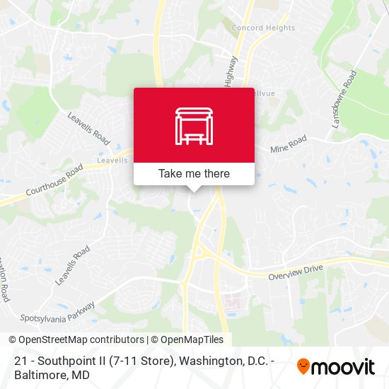 Mapa de 21 - Southpoint II (7-11 Store)