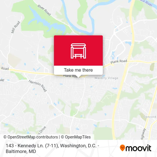 143 - Kennedy Ln. (7-11) map