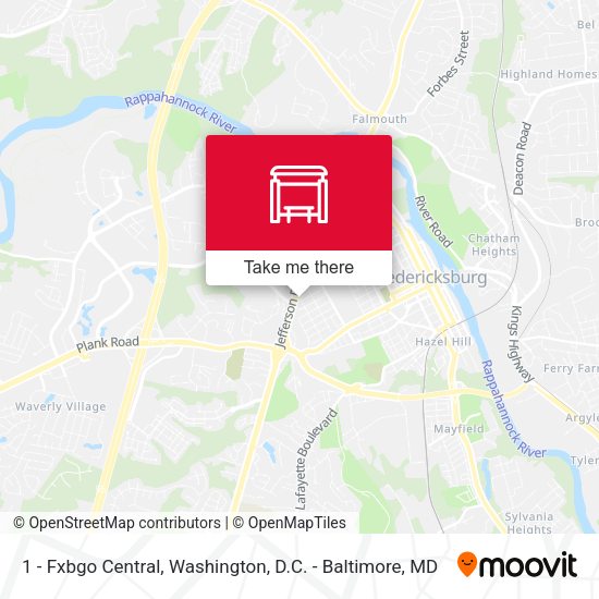Mapa de 1 - Fxbgo Central