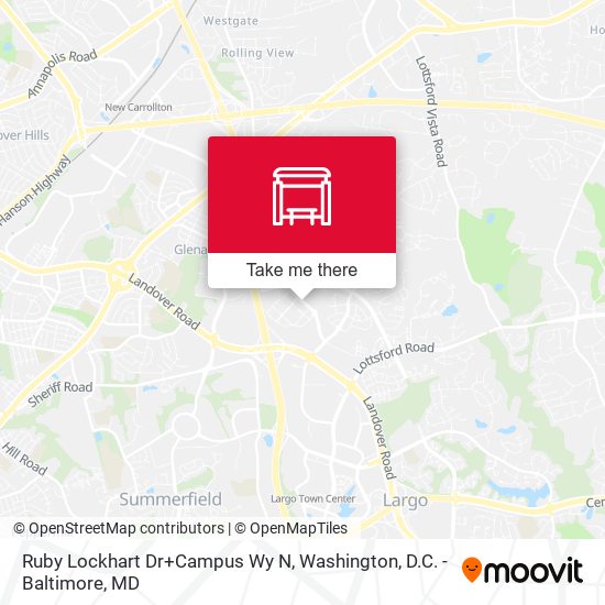 Ruby Lockhart Dr+Campus Wy N map