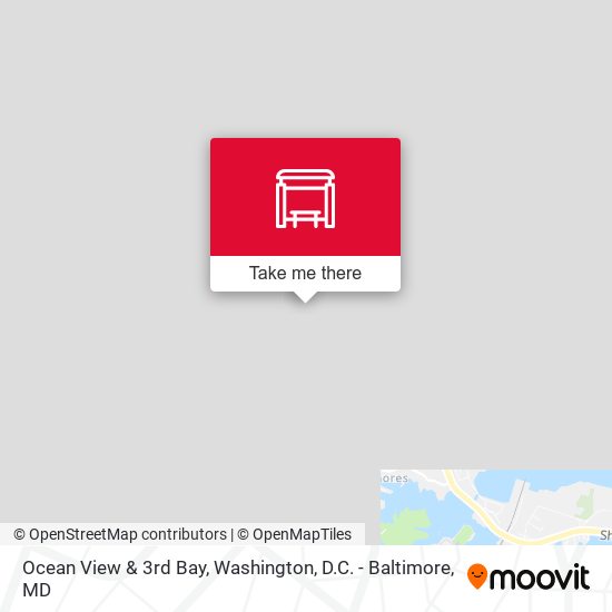 Ocean View & 3rd Bay map